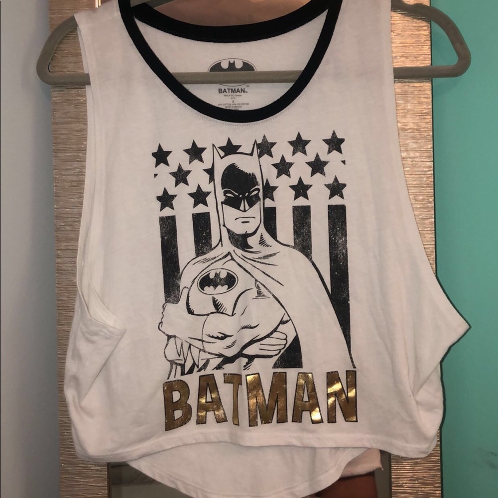 Cropped Batman Tank From Macy’s Juniors Small